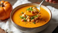 মিষ্টিকুমড়ার স্যুপের রেসিপি